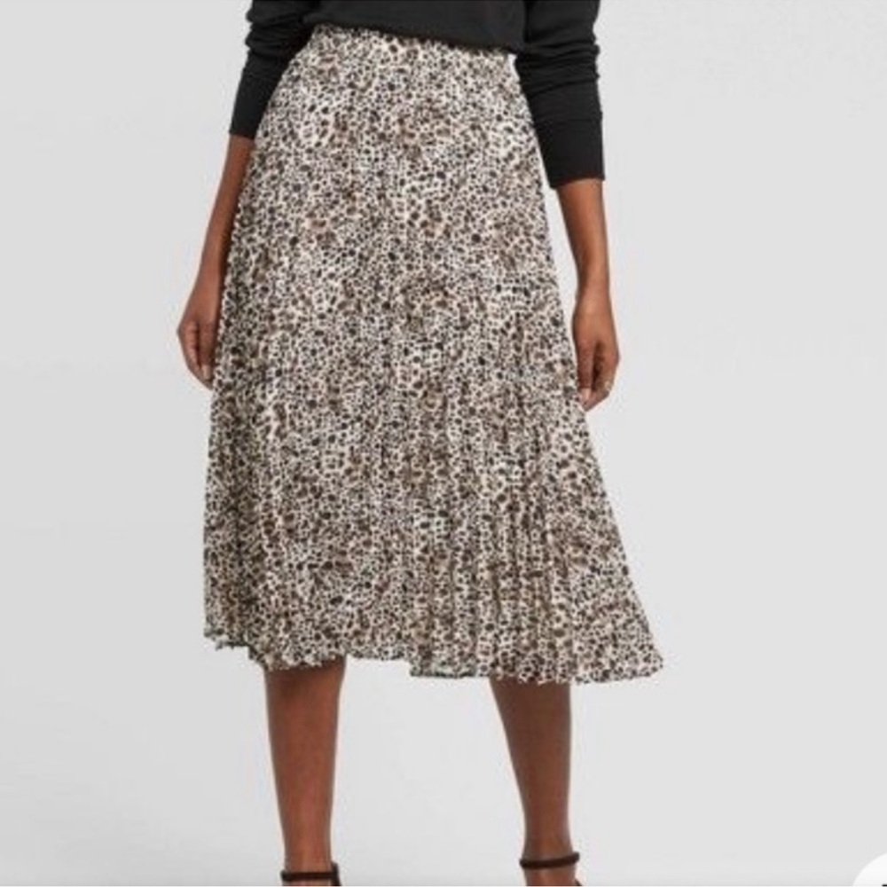 A New Day Dot Print Skirt Small